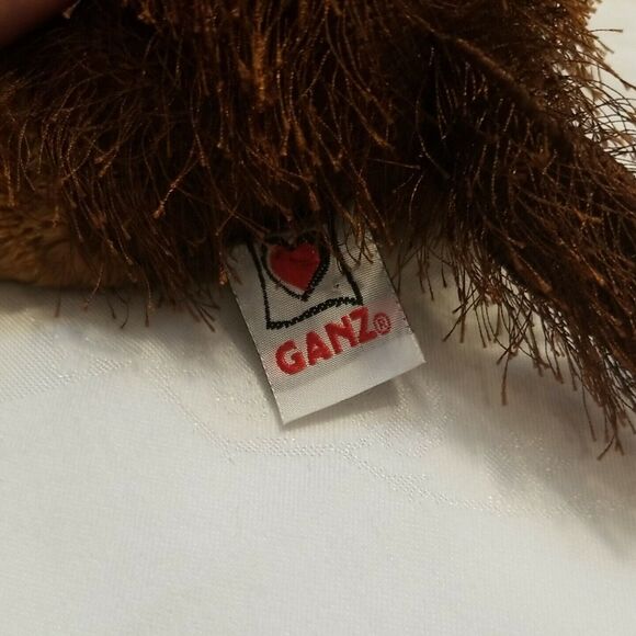 Ganz Webkinz Brown Dog 9" Plush Puppy Shaggy Stuffed Animal Toy HM195 NO CODE - Picture 6 of 8